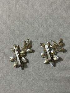 Embellished Floral Appliques - Set of 2