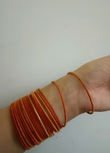 28 Piece Yellow Bangles Set