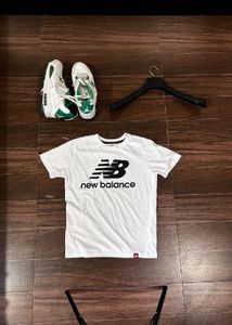 New Balance White T-Shirt