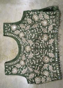 Green 💚shrug indo wester dress top plazzo party