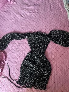 black super stretchable, length adjusting bodycon