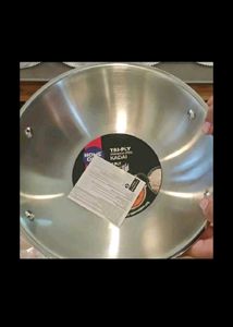 Tri-Ply Stainless Steel Kadai