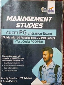Management Studies CUCET PG Entrance Exam Guide