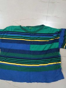 Striped Long Sleeve Top