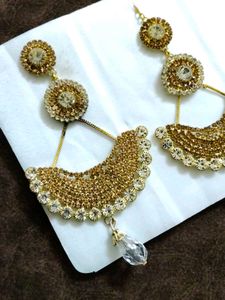 Stone studded Designer Earrings
