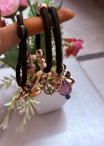Elastic hairbands for girls and women-3pcs