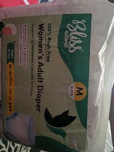 Bliss Natural Women's Adult Diapers