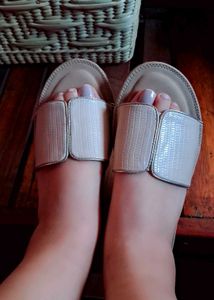 Neutral Slide Sandals