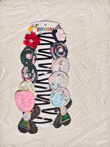 Cute Floral Hair Clips Set of 12