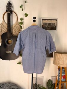 Ralph Lauren Blue Short Sleeve Button-Up Shirt