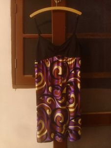 Bohemian Print Spaghetti Strap Dress