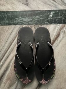 Floral Flip Flops