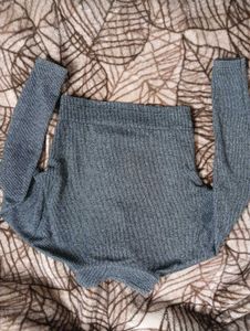 Cropped Pullover Sweater