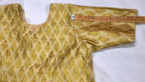Baby Girls Bridal Elegant Brocade Lehenga Koti