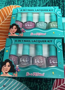 SUGAR POP 4 in 1 Nail Lacquer Kit