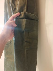 Sale!! Olive Green Cargo Joggers