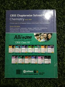 CBSE Chemistry Chapterwise Solved Papers XII