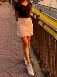Cute Floral Mini Skirt