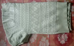 Vintage Knit Top - Light Green