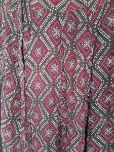 Skirt With Metching Stretch Top Looking Designer