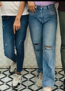 B1G1 off duty Ripped Denim Jeans