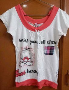 Paris Eiffel Tower Embellished Top