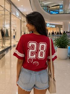 Red Oversized T-shirt