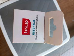 Luvlap Essential Slim Neck Feeding Bottle 250ml