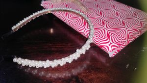 🦪 Pearl Head Band And A Hair Bow Combo 🎁