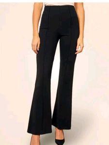 Women's Black Flare Pants