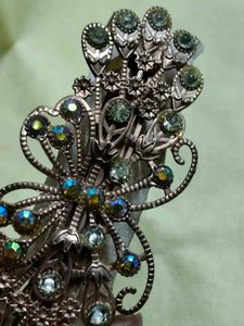 Vintage Rhinestone Butterfly HairClip