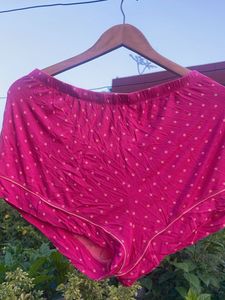Cozy Pink Polka Dot Pajama Shorts