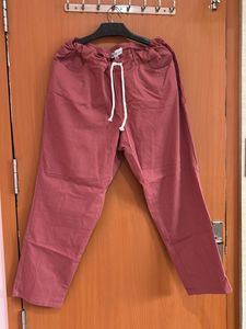 Comfortable Pink Casual Pants