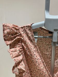 Floral Ruffle Top