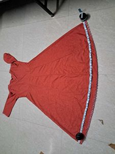 Orange 3 peice Kurta Set
