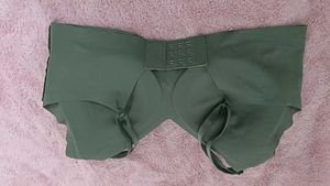 Comfortable Green Seamless jelly Bralette