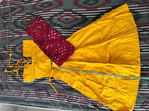 1 day sale elegant Yellow Lehenga Choli Set