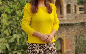Yellow soft Sweater