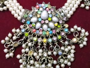 Vintage Pearl Beaded Necklace