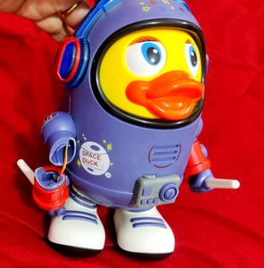 Duck Astronaut Toy - Quirky and Fun!( New Broken)