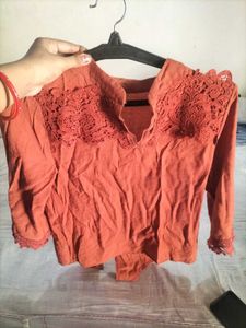 99  accept it  orange 🧡 top