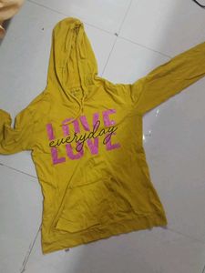 Yellow "Love Everyday" Hoodie