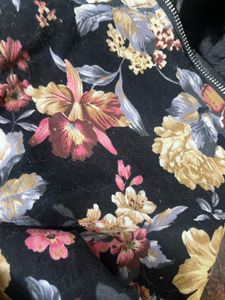 Floral Bomber Jacket