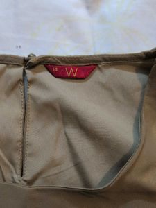 SOFT Shimmer/Shiny elegant Golden Blouse from W