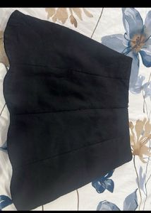 y2k black skirt