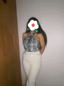 H&amp;M Elegant Beige Trousers
