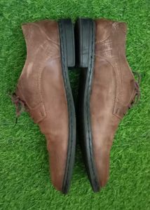 Men's Textured Leather Derby / Oxford Formal Shoes