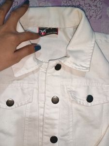 White Denim Jacket