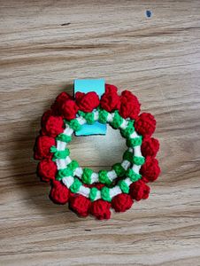 Handmade Crochet Floral Garland