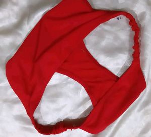Vibrant Red Bikini Set sez xs